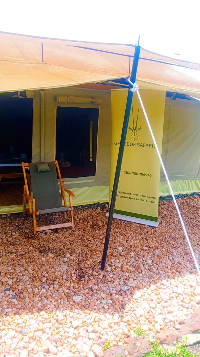Gemsbok Safaris tented camp
