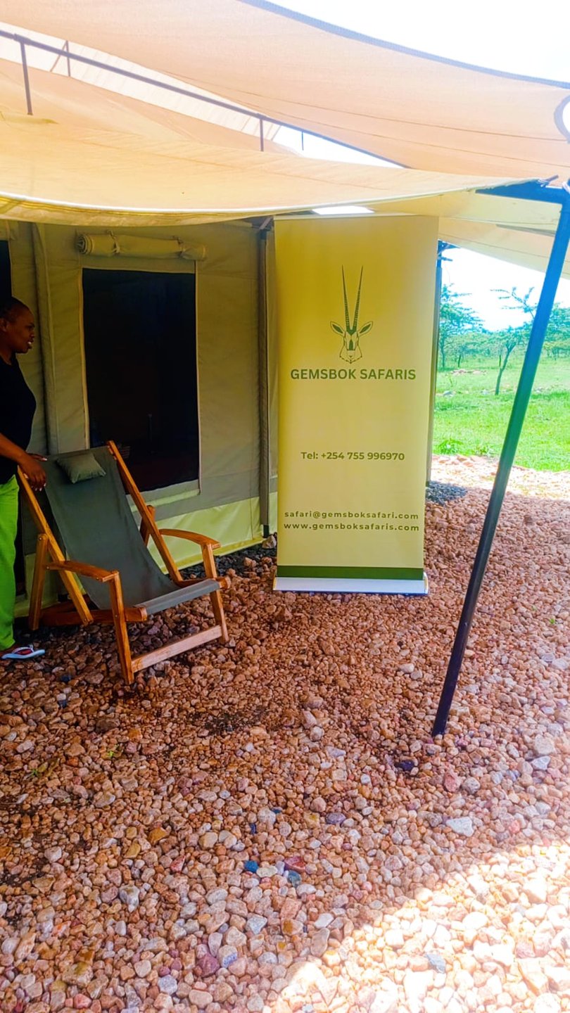 Gemsbok Safaris at camp