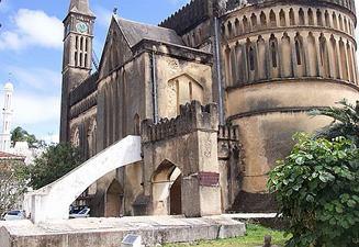 Anglican Cathedral, Stone Town - built on the site of the former slave market