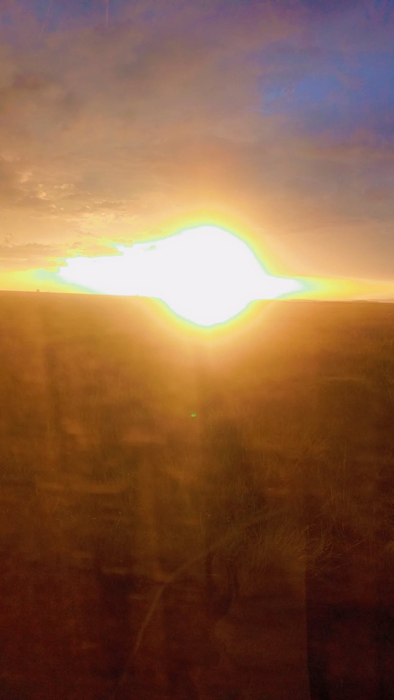 Sunset over the Maasai Mara