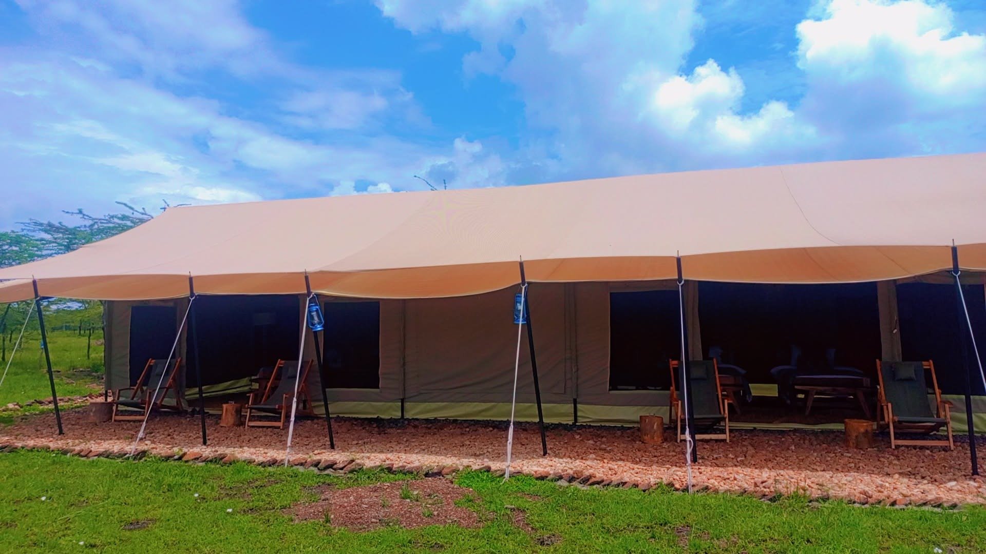 Tented camp in the Maasai Mara